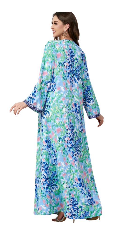 
                      
                        Eid Print Jalabiya Blue
                      
                    