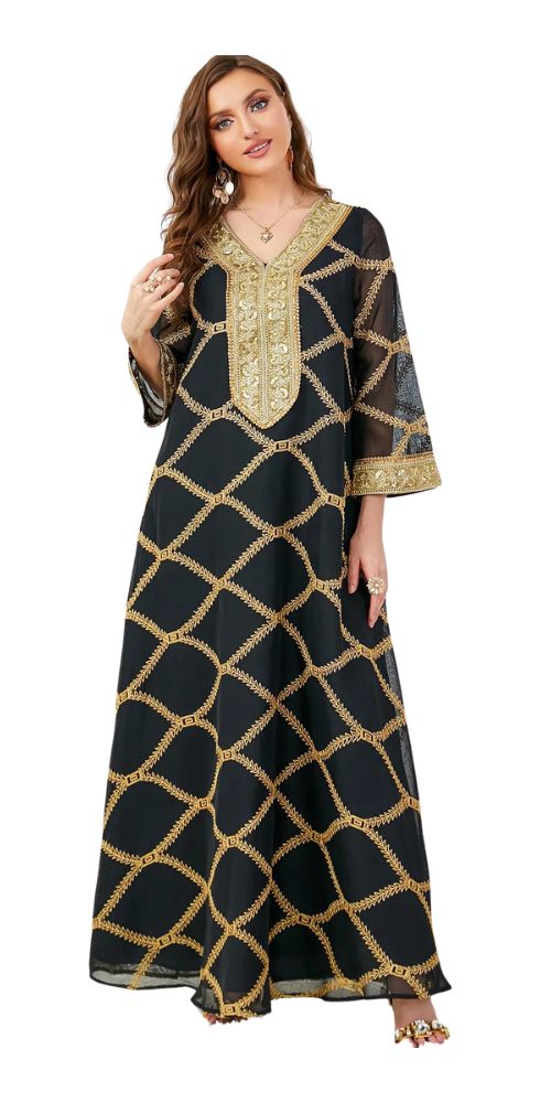 
                      
                        Elegance Kimono Caftan
                      
                    