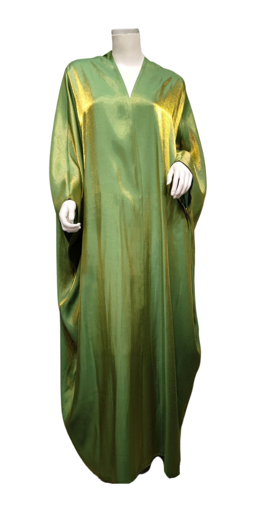 
                      
                        Elegant Bat Sleeve Abaya Green
                      
                    