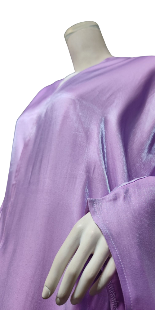 
                      
                        Elegant Bat Sleeve Abaya Purple
                      
                    