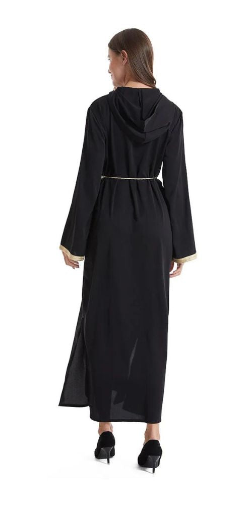 
                      
                        Hooded Abaya Black
                      
                    