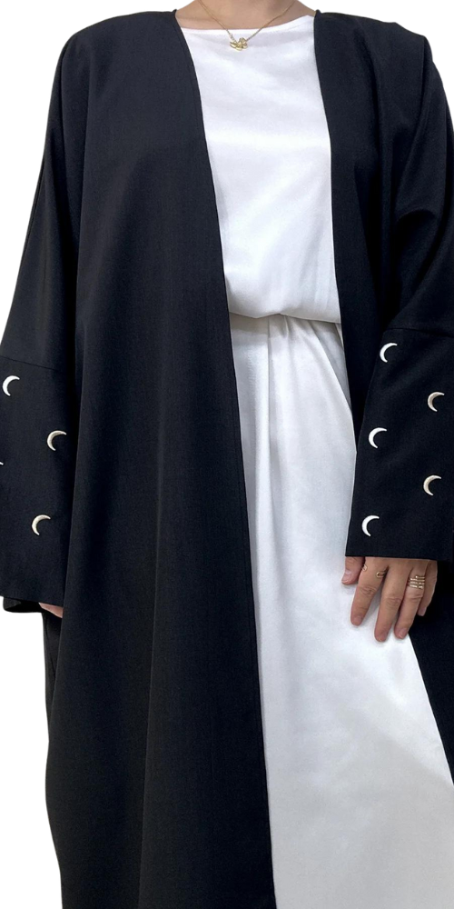 
                      
                        Linen Pocket Kimono Abaya
                      
                    