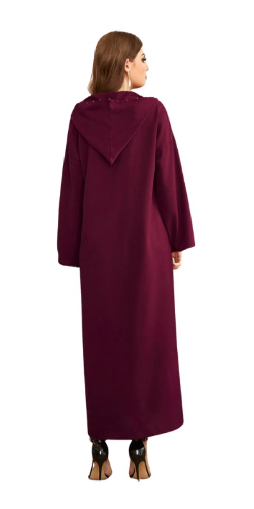 
                      
                        Satin Majesty Caftan Deep Purple
                      
                    