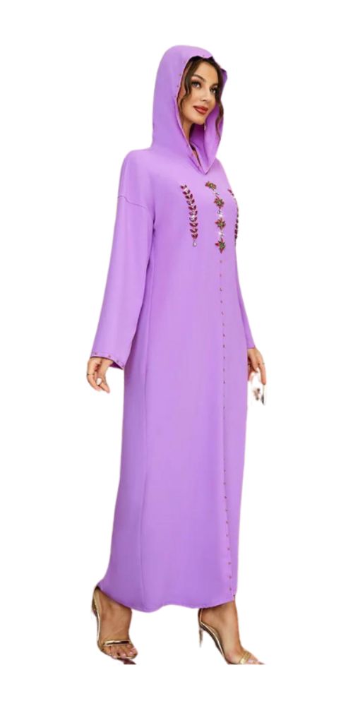 
                      
                        Satin Majesty Caftan Pink
                      
                    